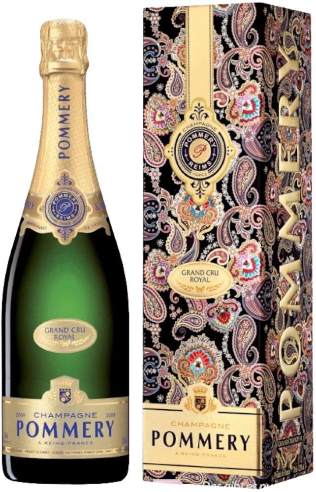 2009 Champagne Grand Cru Royal "Paisley Geschenkverpackung"