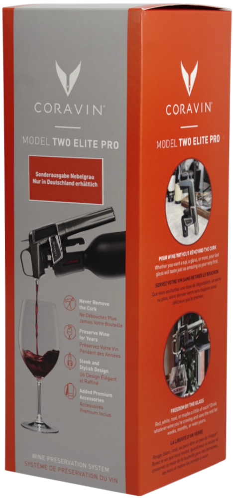 Coravin Model Two - Elite Pro - Nebelgrau