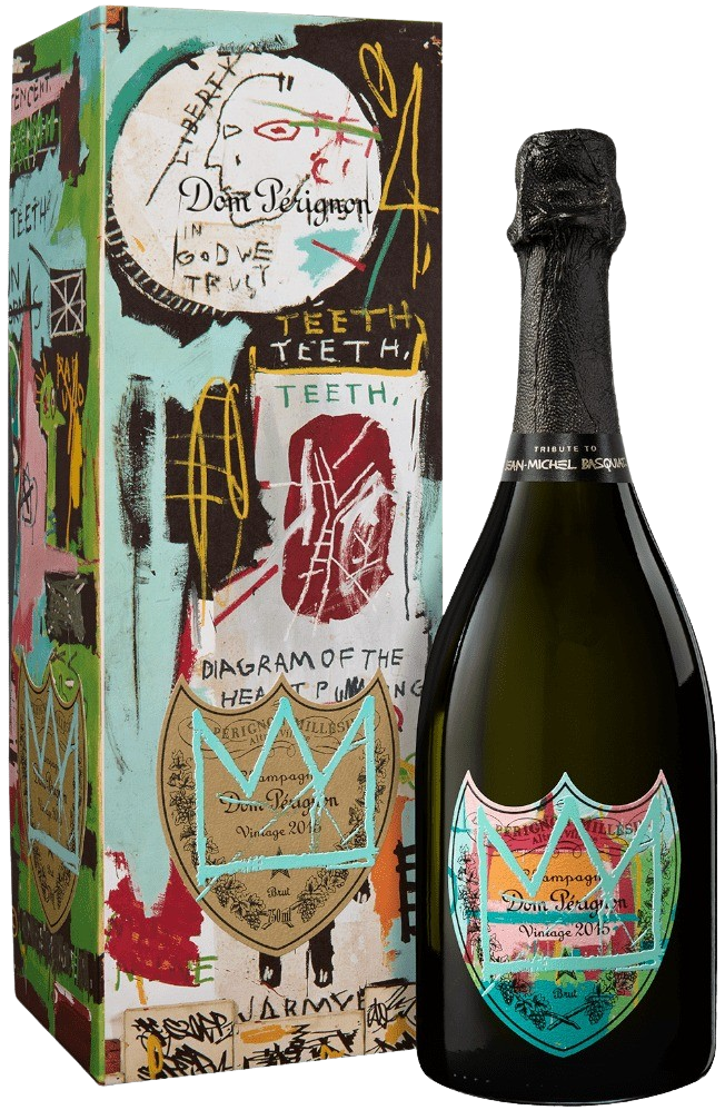 2015 Champagne Dom Perignon "Blue" | Jean-Michel Basquiat Edition