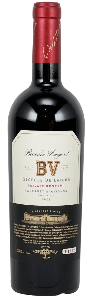 2018 Georges de Latour - Cabernet Private Reserve