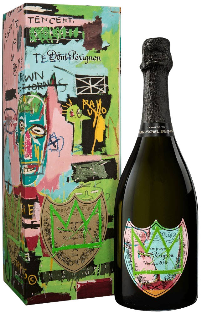 2015 Champagne Dom Perignon "Green" | Jean-Michel Basquiat Edition